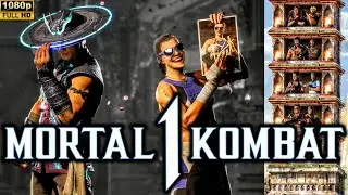 MK1 *LIGHTNING KUNG LAO* KLASSIC TOWER GAMEPLAY!! (JANET CAGE AS KAMEO) 1080p 60 (MORTAL KOMBAT 1)