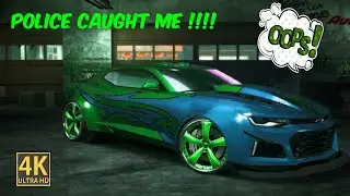 NFS Carbon | Police Busted |4K Resolution