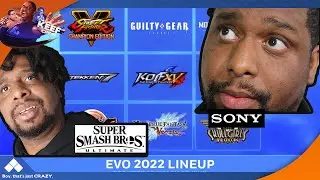 How EVERYONE reacted to the Evo 2022 line up!