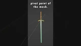 Change Your Mesh's Pivot Point in the Engine! #unrealengine5 #modelingmode #pivot #ue5 #blender