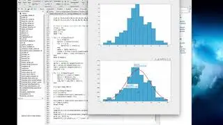 Plotting a histogram and normal distribution - easy example for Python and Matlab/Octave