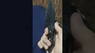 Sleek Customized EDC Tactical Knife with Black Powder Coating 