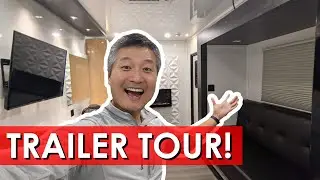 Inside an Actor's Trailer | Actor Trailer Tour