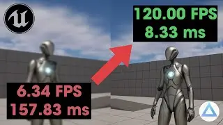 Mejora el rendimiento de Unreal Engine 5! / Aumentar FPS 📈 y evitar el LAG ✔️⏳
