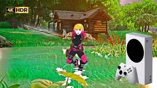 🔥GWENPOOL 4K Ultra HD Gameplay on Fortnite Chapter 6 - Xbox Series S