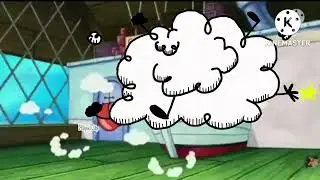 spongebob spuarepants fight cloud V3 add round 2