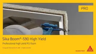 Sika Boom® 590 High Yield for professional use