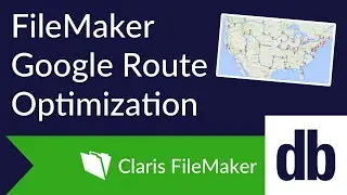 FileMaker Google Route Optimization
