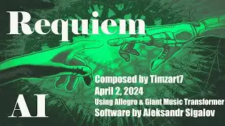 Requiem -- Composed using AI