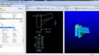 EC3 Connections - Beam to Column End Plate Bolted with Haunch and Stiffeners