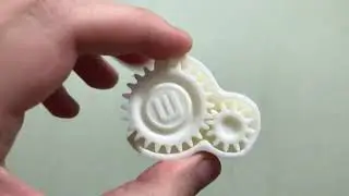 3D Печать - Спиннер с Шестеренками - Принтер DEXP MG (Anycubic i3 Mega) - Пластик DEXP PLA