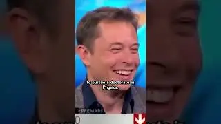 Elon Musk Dropped Out Of School