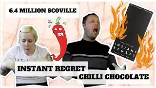 6.4 MILLION SCOVILLE INSTANT REGRET CHOCOLATE CHALLENGE - SUCCESS OR FAIL?!?!?!
