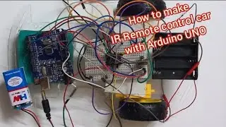 How to make REMOTE CONTROL CAR with Arduino UNO and L293D motor driver IC