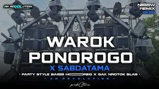 DJ WAROK PONOROGO X SONG OF SABDATAMA TRAP PARTY STYLE || VIRAL TERBARU 2026 || AN REVOLUTION