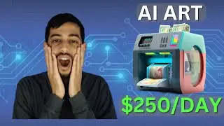 How to Make $200 a Day Selling AI Art - Midjourney + Etsy