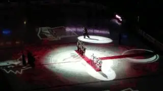 Arizona Coyotes 20th Anniversary Pre-Game Ceremony 2-18-17