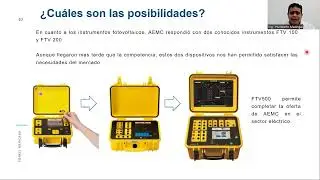 Webinar: Conoce el probador 5 en 1 de sistemas fotovoltaicos FTV500 de AEMC