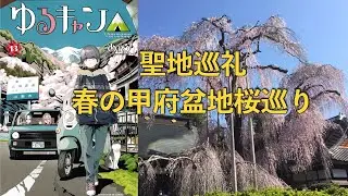 【ゆるキャン△】 聖地巡礼 春の甲府盆地桜巡り