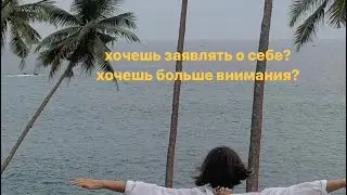 Хочу больше внимания, хочу общаться и быть видимым!