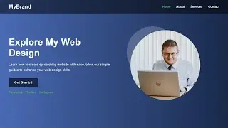 Website Landing Page Design Using HTML And CSS | Web Design Tutorial For Beginners