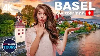 Basel 4K 🇨🇭 – A Swiss City of Art, Culture, and  Elegance