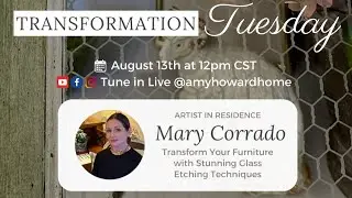 Transform Your Furniture with Stunning Glass Etching Techniques