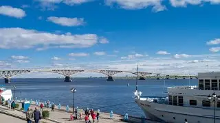 Таймлапс теплохода «Иван Бунин»