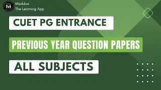 How To Download CUET PG Previous Year Question Papers | All Subjects |