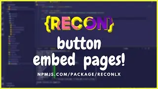 Embed Pages with BUTTONS! | discord.js tutorials
