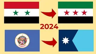 Flag Changes in 2024 - More Than 170 New Flags !!