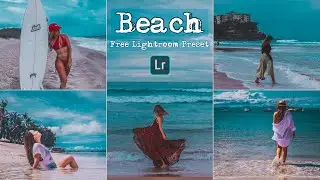 Beach Presets - Lightroom Mobile Presets Free DNG | Beach Filters | Lightroom Tutorial 2021