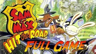 Sam and Max Hit The Road | Complete Gameplay Walkthrough - Full Game | No Commentary