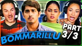 BOMMARILLU Movie Reaction Part 3/3! | Siddharth | Genelia Deshmukh | Prakash Raj