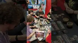 One table, hundreds of players! #essen #spiele