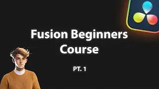 FUSION Beginners Course PT. 1 - Background Node | DaVinci Resolve