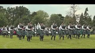 New Medley by Inveraray & District Pipe Band at the 2019 UK Championships in Lurgan