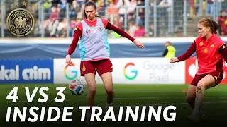 4 vs 3 Challenge & Torschusstraining! 😤💪 | Inside Training vor Frankreich