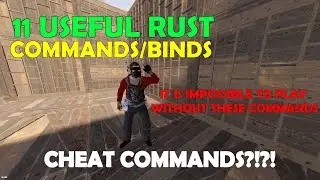 NEVER PLAY RUST WITHOUT THIS COMMANDS!