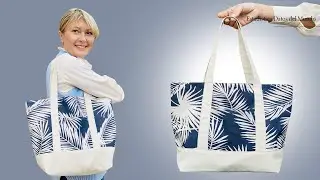 Tote Bag for Women, Daughters or Mothers / Sewing Tutorial