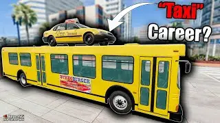 Doing TAXI Missions in Career Mode! | BeamNG.drive RLS Career Mod (v2.2.3)