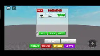 Menu Gui / Roblox Studio