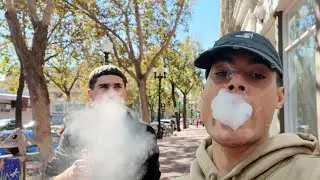 GIVING BLINKERS TO RANDOM STRANGERS