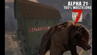 Alpha 21 - NASTY SURPRISE - Idiot in the Wasteland - 7 Days to Die - 25