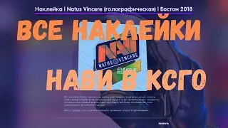Все Наклейки Нави в КСГО