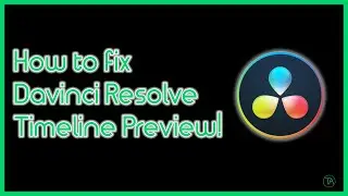 How to fix black screen in Davinci Resolve Preview Window!