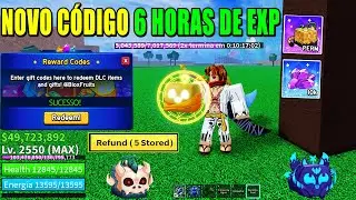 NOVO CÓDIGO 6 HORAS DE EXP + 28 CÓDIGOS DE EXP BELI E RESET DO BLOX FRUITS + 4 CODES FRUTAS (roblox)