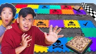 Ultimate GIANT BOARD Game - Challenge for $50,000 (ft. 