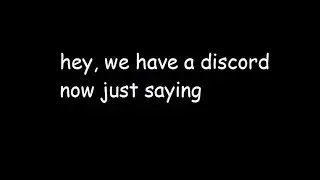 a discord announcement in comic sans