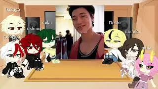 mha reacts to mina’s brother(au description)